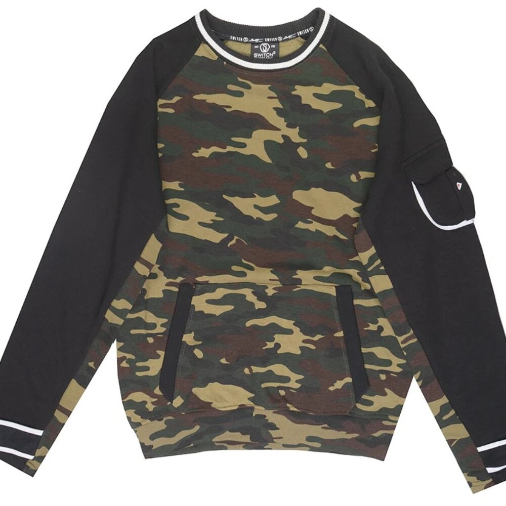 Switch Remarkable “CAMO” Crewneck